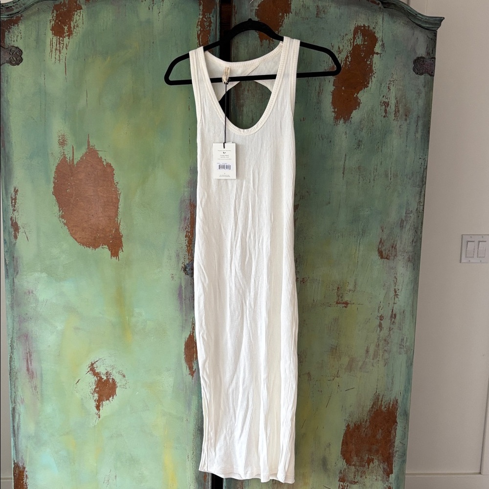 Spell White Backless Dress